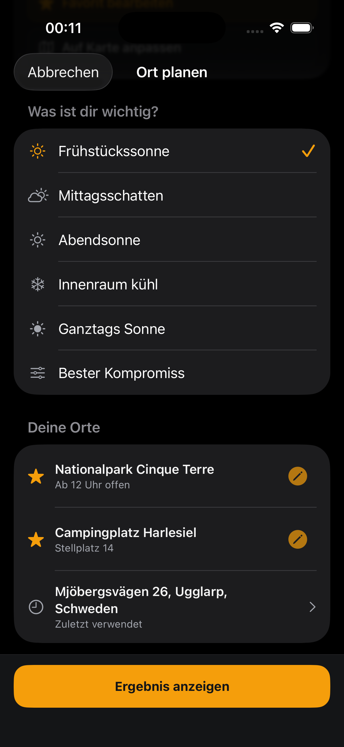 Ziel-Modi